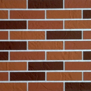 Гибкий кирпич на сетке Премиум Янтарь Микс