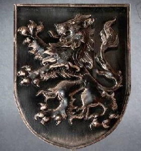 Герб лев левый