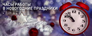 Работаем все новогодние праздники!