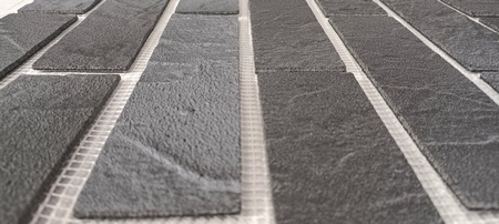 Гибкий кирпич на сетке Премиум Градиент 12-2-2, «Каменный город» Гибкий кирпич на сетке Премиум Градиент 12-2-2