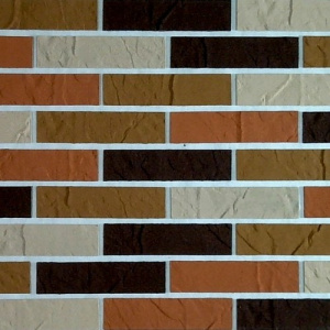 Гибкий кирпич на сетке Премиум Кварц Микс