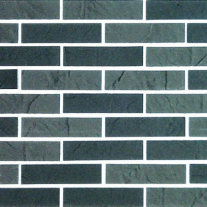 Гибкий кирпич на сетке Премиум Графит Микс