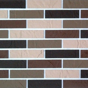 Гибкий кирпич на сетке Премиум Брюссель Микс