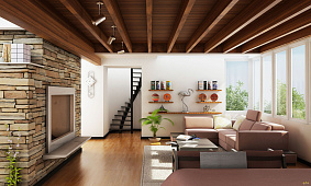 Облицовка каминов, печей