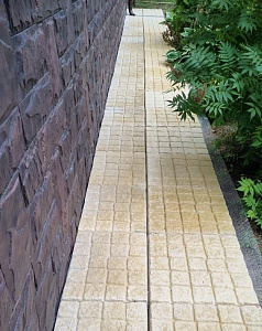 Тротуарная плита 50*50см  "Брусчатка"